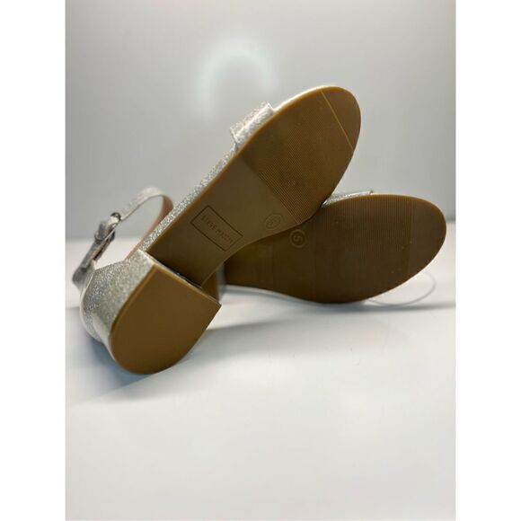 Steve Madden JFriday Ankle Strap Glitter Sandals, Women's Size 5M (H7) - Picture 4 of 11
